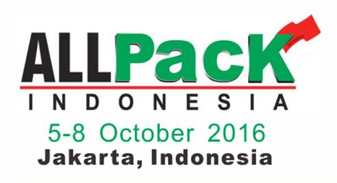 2016 ALLPACK INDONESIA EXPO：2016年印尼国际包装展