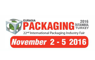 Eurasia Packaging：2016年第二十届土耳其国际包装工业展览会